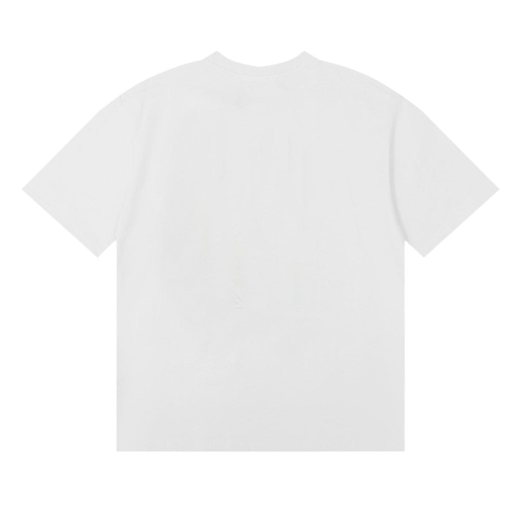Rhude T-shirts International Racing Team Simple Cotton Short Sleeve Men and Women