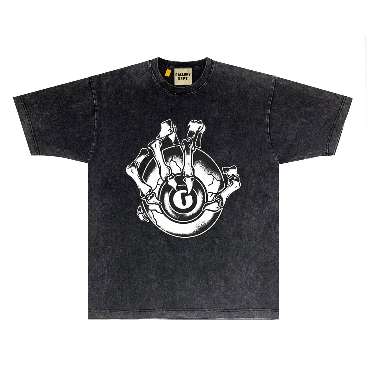 Gallery Dept T Shirts Tee Shirt Washed and Worn Short Sleeve T-shirt Blouse