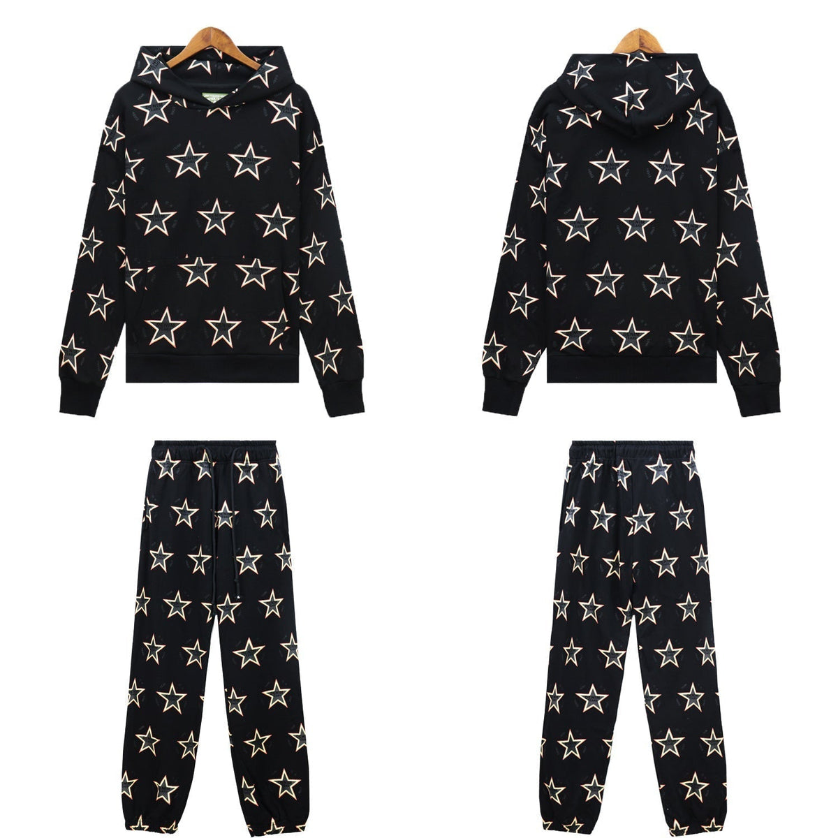 Denim Tears Men's Outfit: Hoodie/Pants (Separate Purchase Options)