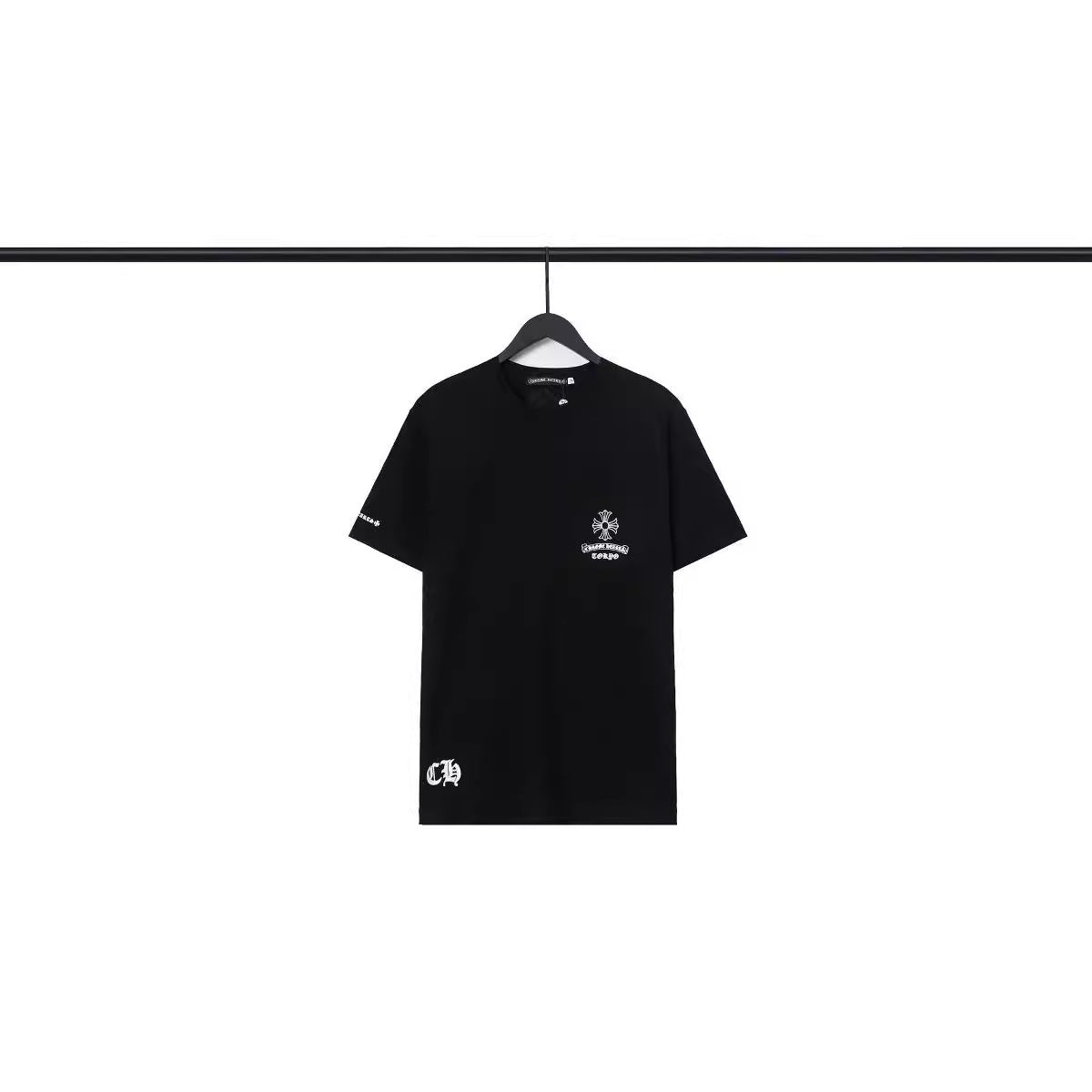 Chrome Heart T Shirts Croix Cross Gypsy Cotton Crew Neck Short Sleeve T-Shirt