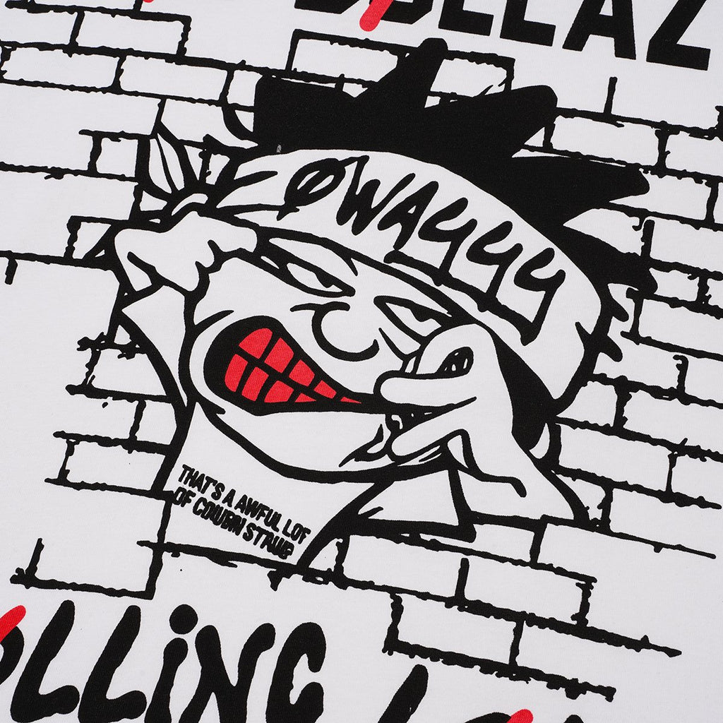 THAT'S A AWFUL LOT OF COUGH SYRUP Front Graphic Short-Sleeve T-Shirt ¡ª detail