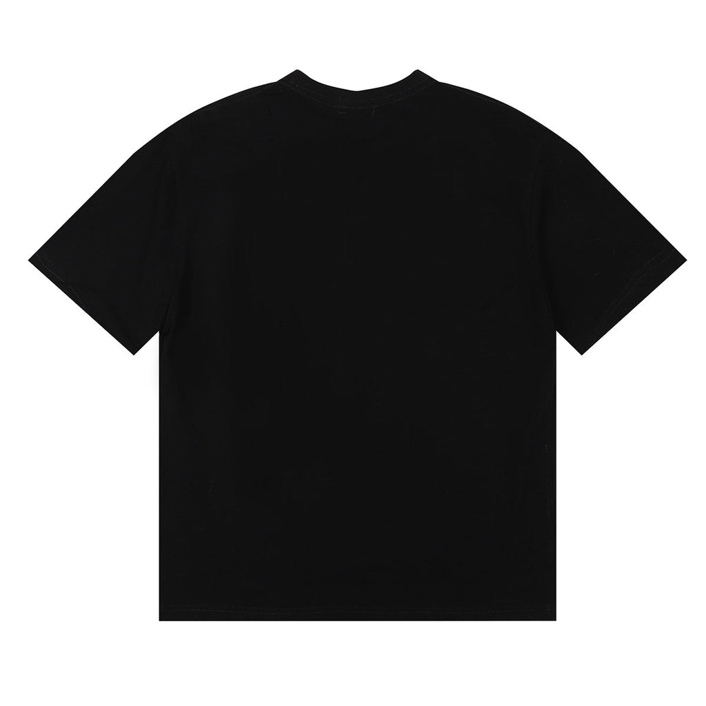 Rhude T-shirts Heave on Earth Printed Cotton Casual Short Sleeve Men and Women