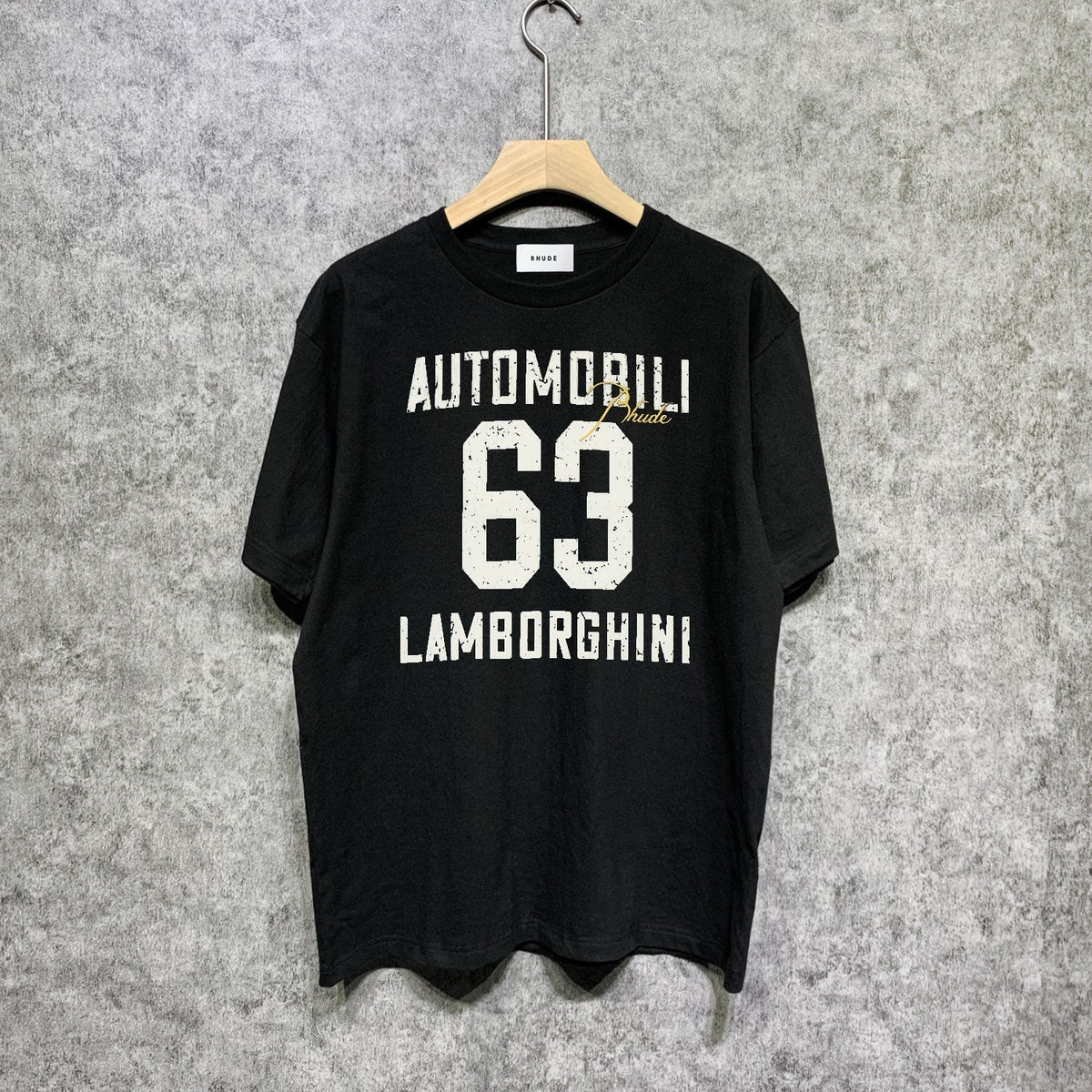Rhude T-shirts Printed Trendy Pure Cotton